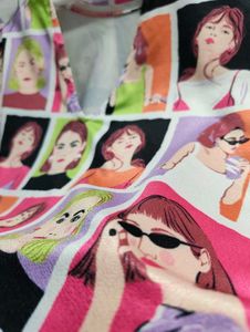 Fun Graphic Print Women's Top