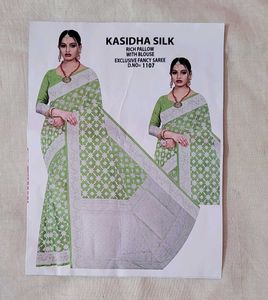 Elegant Kasidha Silk Saree