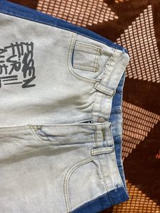 Urbanic Dual Toned Blue Jeans