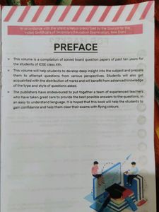 Oswal 10 Years Solved Papers ICSE Class 10th