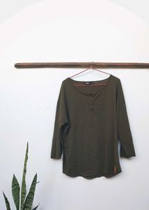 Olive Green Top