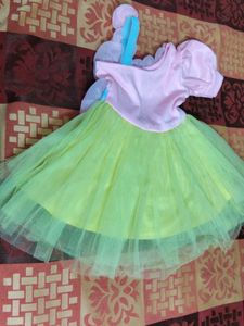 Cute Pink &amp; Yellow Dress