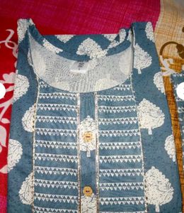 Xl Cotton Kurti Pant Set