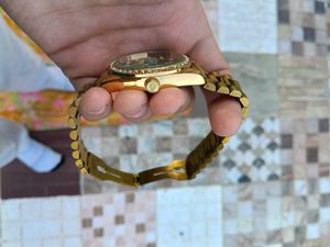 Elegant Golden Watch