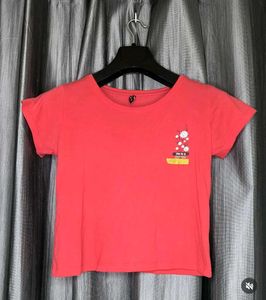 Women Red Tshirt