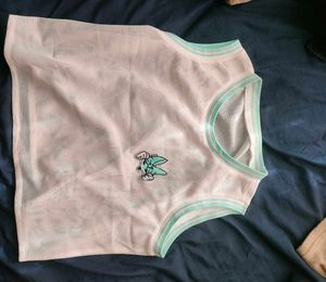 Cute Graphic mesh Tank top