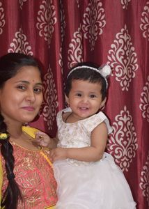 (9month-1.5yr)Fairy White Frock/Gown