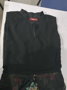 Floral Chiffon Overlay Dress