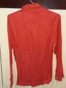 Red Casual Shirt
