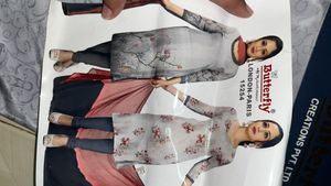 Unstitched Kurti 4 Piece Set for woman