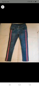 combo of shein top,jeans and belt