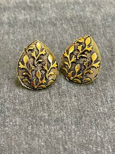 Golden Stud Earrings