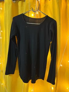 Black Long Sleeve Top