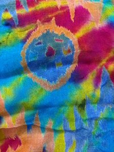 Colorful Tie-Dye Dupatta