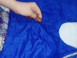 Zardozi Pearl Work Saree With Patticote Rarely Us