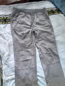 Beige Max Jogger Pants Casual Comfort Drawstring