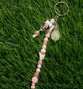 Resin Charm Keychain 💗✨️ || Pink Theme Keyring🤍