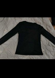 Black Long Sleeve Top