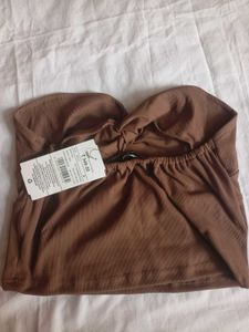 SHEIN BRAND Brown Tube Top