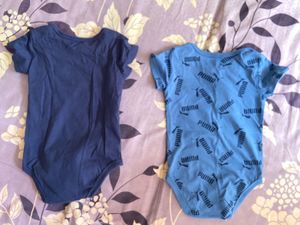 Set Of 2 Original Puma Baby Onesie