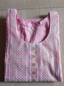 New Embroidery Cotton kurti