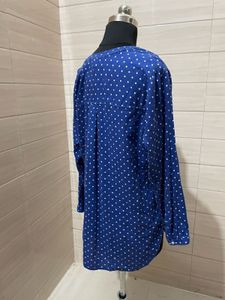 Old Navy Tunic Blue Oversized Top