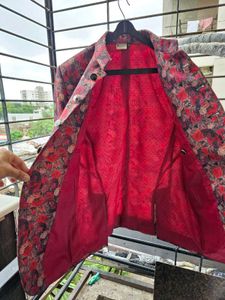 Floral Print Blazer