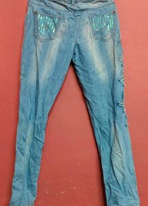 Star Patch Jeans