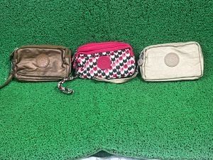 Kipling Pouches - Set of 3