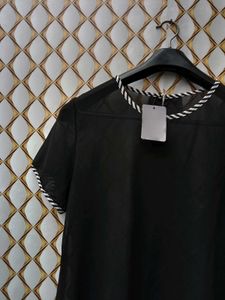 New Black Crape Top Cute