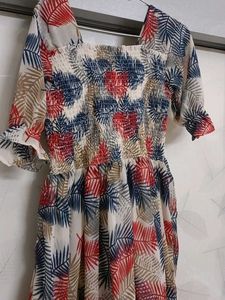 Floral Print Maxi Dress