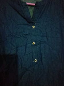 👗Denim Shirt Kurta👗