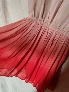 Ombre Chiffon Dress