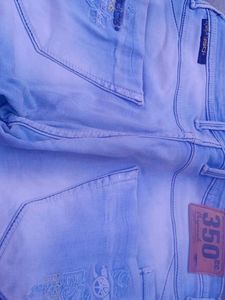 Light Wash Denim Jeans