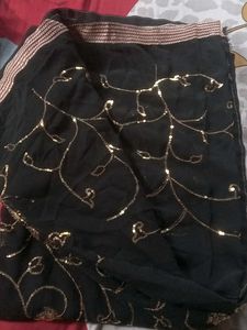 Saree With Osm Work