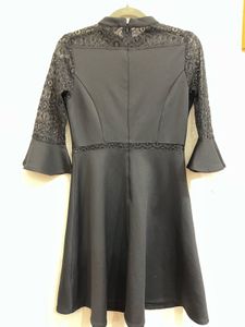 Black Lace Party Dress