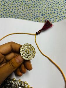 Jewelry Set: Necklace, Earrings &amp; Ring