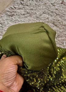 MANGO New Sequin Top