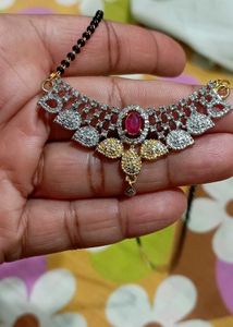 AD Mangalsutra with Earrings