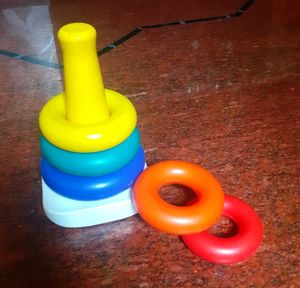 Colorful Ring Stacker Toy for toddlers
