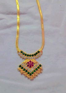 Gold-Plated Indian Necklace