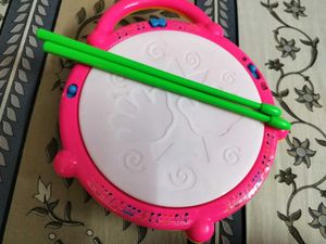 Flash Drum Tou With 5 Visual 3d Lights And Music