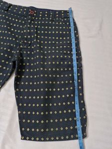 Patterned Bermuda Shorts