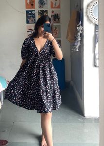 Floral Print Mini Dress