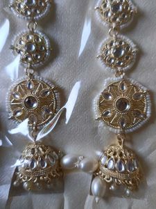 White Earrings