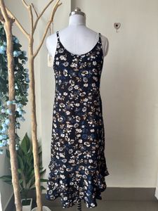 summer string dress high low