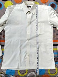 Mens White Formal Shirt