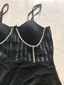 New Elegant Black Party Dress