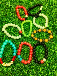 Couples Glass beads bracelet; Customize Yourself!!