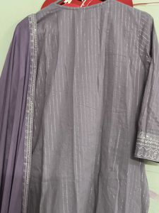 Pure Cotton Full Party Wear Suits